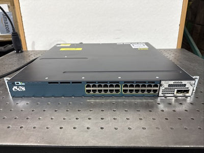 Cisco Catalyst TNY-WS3750X-3560X-A, 3560-X Series 24 Port PoE Ethernet Switch