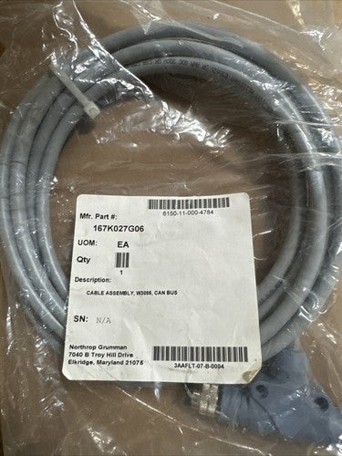 Turck 167K027G06 Cable Assembly, CAN BUS W3086 4010U
