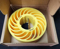 Generic 141K136H02 Pinch Wheel 2.3x6” Rubber Flexing Yellow 70A