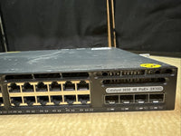 USED CISCO WS-C3650-48FD-L 48 port network switch SKU 633