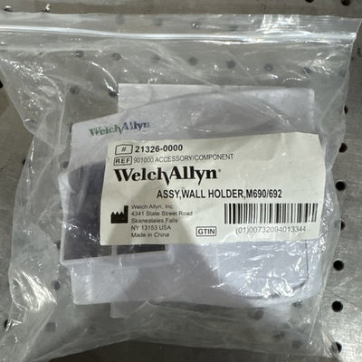 Welch ALLYN ASSY WALL HOLDER M690 M692 #21326-0000 REF 901000