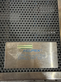 Acufex Cannulated Drill Bit Set