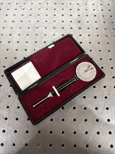 Vintage Bailliart Ocular Dynamometer Bailliartw/ Case - Works!