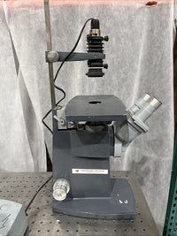 American Optical 1810 Inverted Microscope 4x, 10x, 6.5x W/ Light Source