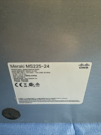 Meraki MS225-24-HW Gigabit Ethernet Switch