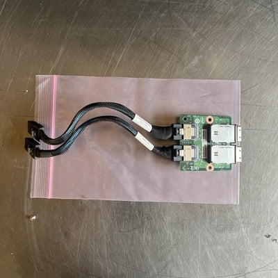 Intel G50950-301 Dual Port External SAS PCB Board With Mini Sas Cables