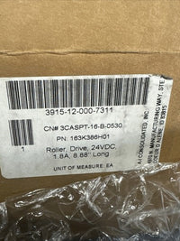 INTERROLL  EC100  SERIES 1700 ROLLER DRIVE  24VCD 1.8A , 8.88 LONG U3S