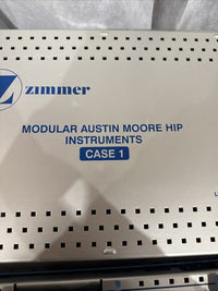 Zimmer Modular Moore Hip Instruments/Provisionals Cases 1 And 2