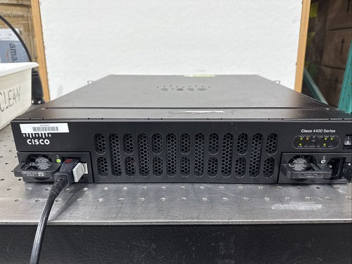CISCO ISR4451-X 4 Port GIGABIT SECURITY ROUTER Dual AC Power ISR4451-X