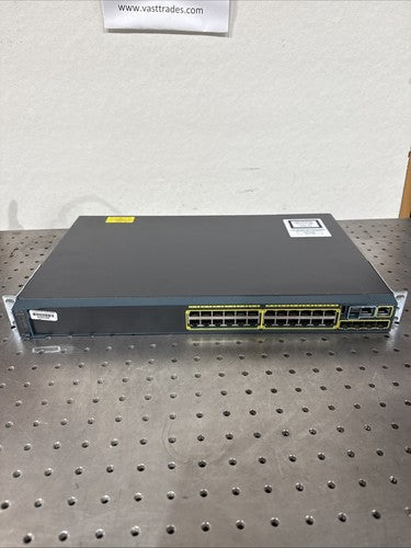 Cisco Catalyst WS-C2960S-24TS-L V03 24 Port Ethernet Network Switch