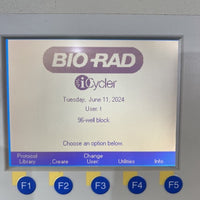 BIO RAD I CYCLER THERMAL CYCLER ICYCLER IQ MULTI COLOR REAL TIME PCR DETECTION