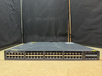 USED CISCO WS-C3650-48FD-L 48 port network switch SKU 633