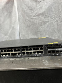 Cisco Catalyst WS-C3650-24PD  24-PortGigabit Ethernet Network Switch