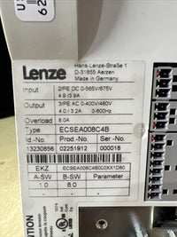 Lenze ECSEA008C4B Achsmodul IMac = 8.0A Servo Drive #1