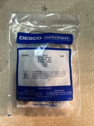 Desco Wrist Strap 14810