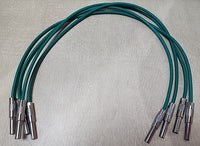 4 patch cables 2ft - G2V 971128 with CP-1041 ends