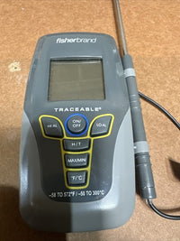 TRACEABLE 4430 Digital Thermistor Thermometer - 58 Degrees To 572F