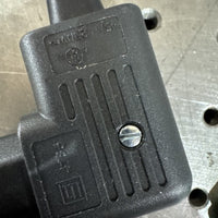 Schurter Angled IEC C13 Female Cable Mount Rewireable Kettle Plug. 4785.0000