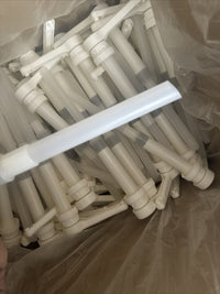 (Lot of 50) 1 Gallon White Pump Dispenser 38/400 Heavy Duty Ribbed Unlined