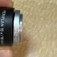 Leica Leitz Wetzlar 25-28mm Periplan 10x /18 Camera Adaptor 519749