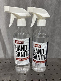 Premium Hand Sanitizer Spray 473ml, 16 fl oz  2 Pack 80% Alc.