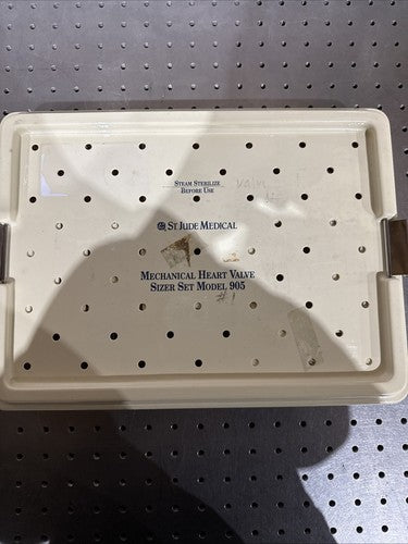 St. Jude Mechanical Sizer Instruments & Tray Set Model 905