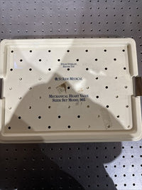 St. Jude Mechanical Sizer Instruments & Tray Set Model 905