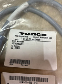 TURCK 167K025G09 U2-15918 CABLE ASSEMBLY