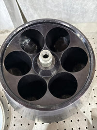 Beckman JA-10 Fixed Angle 6 x 500 mL Centrifuge Rotor W/ Lid - 10,000 MAX RPM