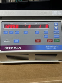 BECKMAN MICROFUGE R Refrigerated benchtop centrifuge w/ F241.5 Rotor 15,300 RPM