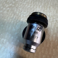 MICROSCOPE WILD HEERBRUGG SWISS OBJECTIVE 40X PH PHASE Objective
