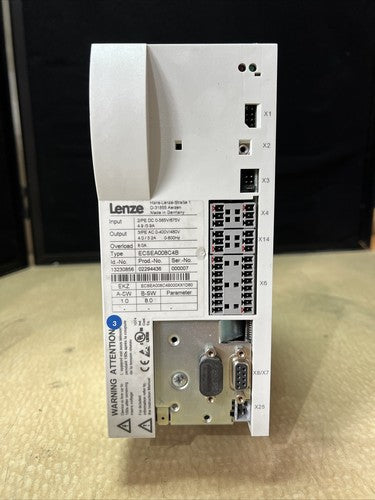 Lenze ECSEA008C4B Achsmodul IMac = 8.0A Servo Drive #2