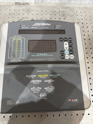 Life Fitness Console with Electronics for 93x Crosstrainer