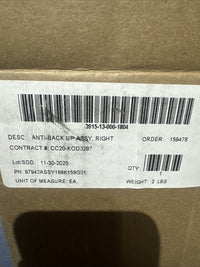 Right Anti-Back Up Assembly 3915-13-000-1804 97942ASSY166K159G01 - Free Shipping