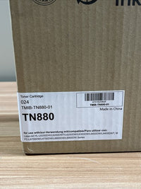 2PK TN880 High Yield BK Toner Cartridge For Brother TN850 HL-L6200DW MFCL6300DW