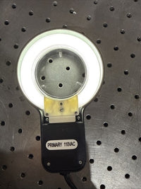 Fluorescent Electronic Microscope Ring Illuminator 120V 60mm ID