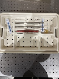 CarboMedics TR101 Heart Valve Instruments and Tray