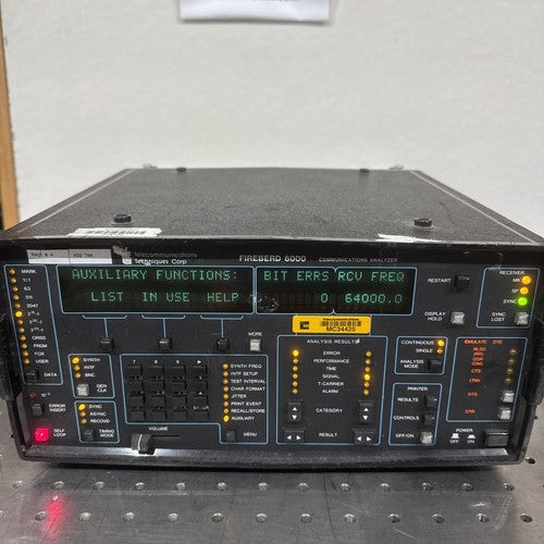 TTC FIREBERD 6000 communication analyzer