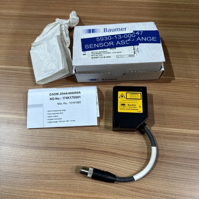 NEW BAUMER 10161885 CH-8501 - OADM 20I44 - LONG RANGE THICKNESS LASER SENSOR