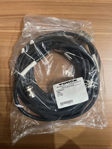 NEW TURCK 13083 CABLE ASSEMBLY ID NO. U2-16483