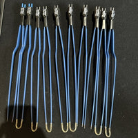 Lot Of (10), 20-16821  Olsen Bayonet Forceps Angled Up 20 Deg 1.0 Mm Tip