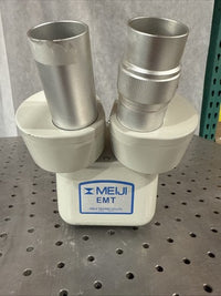 Meiji Techno EMT-2 Dual-Power Microscope Bodies; Objectives, 1X/2x No Eyepiece