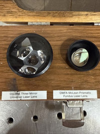 OG3MA Three mirror  GONIO Laser lens & OMFA McLean Prismatic Funded Lens