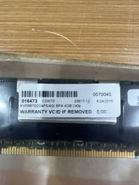 KINGSTON PC2-5300F KVR667D2D4F5/4GI 4GB 2RX4 FB-DIMM SERVER RAM