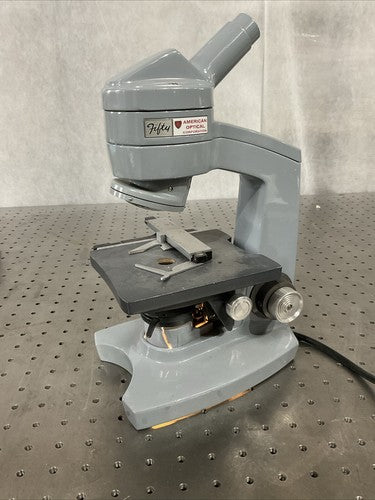 AO American Optical Fifty Spencer Monocular Microscope