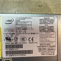 Intel DPS-750XB A 750W 80 Plus Platinum Switching Power Supply P/N: E98791-010