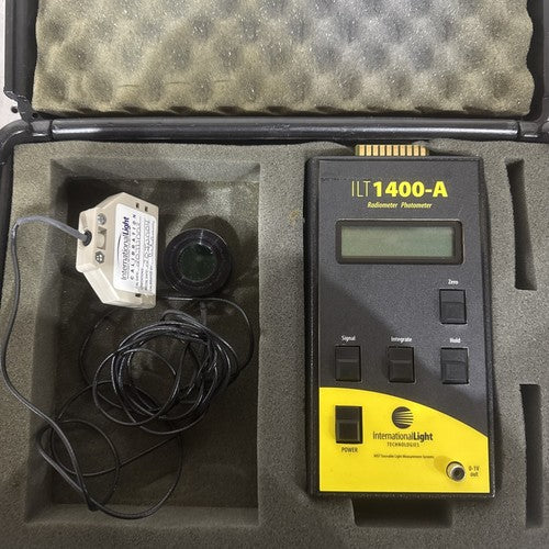 ILT 1400-A Radiometer Photometer I NIST traceable light Measurement System