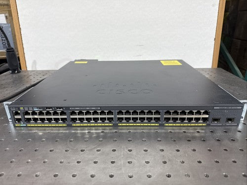 Cisco Catalyst 2960-XR Series 48-Port PoE+ Ethernet Switch WS-C2960XR-48FPD-I