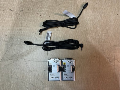 Optics Stretch DVI Fiber Extender M1-201DA Fiber Rx & Tx W/ Cable