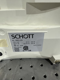 Leica Schott KL 1500 LCD Fiber Optic Light Source - Parts